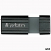 Memória USB Verbatim Store'n'Go PinStripe Preto 16 GB