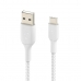 Cable USB-C a USB Belkin CAB002BT3MWH Blanco 3 m (1 unidad)