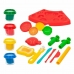 Joc de Plastilină Colorbaby Burger & Sandwich Multicolor (19 Piese)