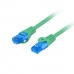 Cable de Red Rígido FTP Categoría 6 Lanberg PCF6A-10CC-0050-G Verde 50 cm