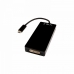 Hub USB V7 V7UC-DPHDVGADVI-BLK Preto