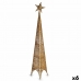 Sapin de Noël Tour Étoile Doré Métal Plastique 28 x 127 x 28 cm (6 Unités)