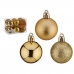 Set kerstballen Gouden PVC Ø 4 cm (12 Stuks)