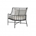 Krzesło Home ESPRIT Biały Czarny Metal 70 x 68 x 79 cm