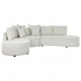 Sofa DKD Home Decor Balta Medžio Šiuolaikiškas 250 x 241 x 66 cm