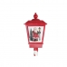 Postes de iluminação DKD Home Decor Branco Vermelho Metal 30 x 30 x 180 cm