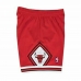 Pantaloni Scurți de Baschet pentru Bărbați Mitchell & Ness Chicago Bulls Roșu