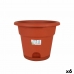 Pot avec sous-pot Dem Greentime Marron ø 35 x 28,5 cm (6 Unités)