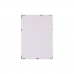 Specchio da parete Home ESPRIT Bianco Marrone Beige Grigio Cristallo polistirene 63,3 x 2,6 x 89,6 cm (4 Unità)