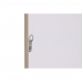 Espejo de pared Home ESPRIT Blanco Marrón Beige Gris 33 x 3 x 95,5 cm 33 x 2,7 x 93 cm (4 Unidades)