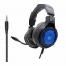 Auriculares com microfone para Vídeojogos Ewent PL3322 Preto/Azul