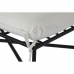 Repose-pied Home ESPRIT Blanc Noir Métal Urbaine 75 x 50 x 45 cm