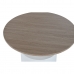 Kisasztal Home ESPRIT Fehér Természetes Fém Fa MDF 55 x 55 x 52,5 cm