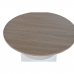 Table d'appoint Home ESPRIT Blanc Naturel Métal Bois MDF 55 x 55 x 52,5 cm