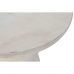 Mesa de apoio Home ESPRIT Branco Madeira de mangueira Madeira MDF 50 x 50 x 33 cm