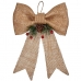 Christmas bauble Lasso Brown Red Green Natural Fibre 19 x 3 x 26 cm (24 Units)