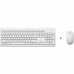 Clavier HP C2710 Espagnol Qwerty Noir Blanc QWERTY