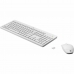 Clavier HP C2710 Espagnol Qwerty Noir Blanc QWERTY