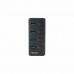 Hub USB Natec MANTIS Zwart (1 Stuks)