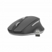 Mouse Ottico Wireless Natec SISKIN 2400 dpi Nero Grigio Nero/Grigio