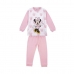 Pijama Infantil Minnie Mouse Rosa Claro