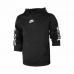 Παιδικό Φούτερ με Κουκούλα  REPEAT PK PO HOODIE Nike  DQ5101 010 Μαύρο