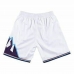 Basketballshorts für Herren Mitchell & Ness Utah Jazz Weiß