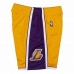 Calções de Basquetebol para Homem Mitchell & Ness LA Lakers Amarelo