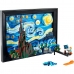 Playset   Lego The Starry Night - Vincent Van Gogh 21333         2316 Части 38 x 28 x 12 cm  