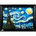 Playset   Lego The Starry Night - Vincent Van Gogh 21333         2316 Части 38 x 28 x 12 cm  