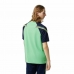 Koszulka z krótkim rękawem Męska Lacoste Sport Regular Fit Color-Block Ciemna zieleń