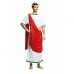 Costume for Adults Cesar 4 Pieces Roman Emperor Red