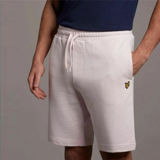 Pantalones Lyle & Scott V1-Sweat Shorts Hombre Rosa