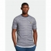 Kurzarm-T-Shirt Lyle & Scott V1-Breton Stripe Weiß Marineblau Herren