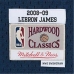 Баскетболна тениска Mitchell & Ness Cleveland Cavaliers 2008-09 Nº23 Lebron James Тъмно синьо