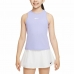 Laste Lühikeste varrukatega T-särk Nike Court Dri-FIT Victory Lavendel