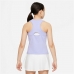 Camisola de Manga Curta Infantil Nike Court Dri-FIT Victory Lavanda