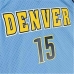 Баскетбольная футболка Mitchell & Ness Denver Nuggets 2016-17 Nikola Jokic Nº15 Аквамарин