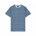 Krekls ar Īsām Piedurknēm Lyle & Scott V1-Breton Stripe Zils Vīriešu