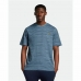 T shirt à manches courtes Lyle & Scott V1-Breton Stripe Bleu Homme