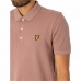 Férfi rövid ujjú póló Lyle & Scott V1-Plain Rózsaszín