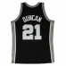 Баскетбольная футболка Mitchell & Ness San Antonio Spurs 1998-99 Nº21 Tim Duncan Чёрный