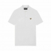 Kortarmet Pologenser til Menn Lyle & Scott V1-Plain Hvit