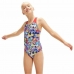 Bañador Niña Speedo Digital Allover Splashback Natación Azul