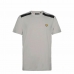 Футболка с коротким рукавом Lyle & Scott Sp1-Shoulder Branded Серый Бежевый Мужской