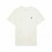 Camisola de Manga Curta Lyle & Scott V1-Plain Branco Natural Homem