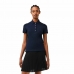 Koszulka Polo z krótkim rękawem Męska Lacoste Slim fit Stretch Cotton Piqué Niebieski