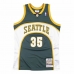 Basketbal T-shirt Mitchell & Ness Seattle Supersonics 2007-08 Nº35 Kevin Durant Groen