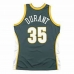 Koszulka do koszykówki Mitchell & Ness Seattle Supersonics 2007-08 Nº35 Kevin Durant Kolor Zielony