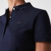 Kortærmet Polotrøje til Mænd Lacoste Slim fit Stretch Cotton Piqué Blå